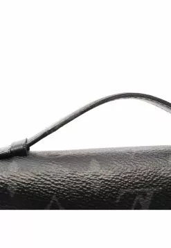 Pre-loved LOUIS VUITTON Zippy XL Classic Monogram Eclipse Round corner zipper long Wallet PVC Genuine Leather Black -Louis Vuitton Shop louis vuitton 9385 2723836 5