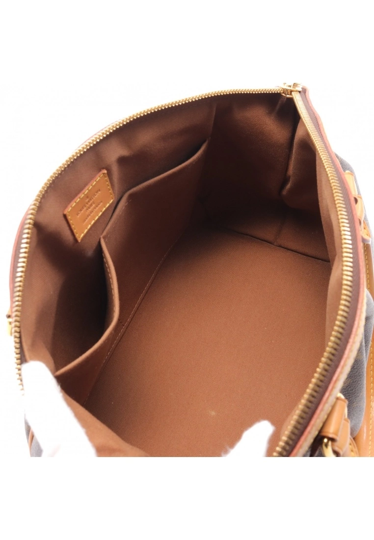 Pre-loved LOUIS VUITTON Tivoli PM Classic Monogram Handbag PVC Genuine Leather Brown 5 Pre-loved LOUIS VUITTON Tivoli PM Classic Monogram Handbag PVC Genuine Leather Brown - Image 3