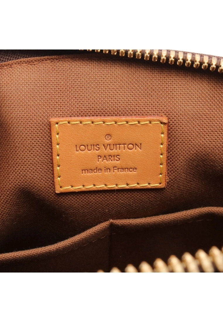 Pre-loved LOUIS VUITTON Tivoli PM Classic Monogram Handbag PVC Genuine Leather Brown 6 Pre-loved LOUIS VUITTON Tivoli PM Classic Monogram Handbag PVC Genuine Leather Brown - Image 4