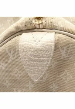 Pre-loved LOUIS VUITTON Speedy30 Classic Monogram Mini Line dune Canvas Handbag Genuine Leather Ivory 13 Pre-loved LOUIS VUITTON Speedy30 Classic Monogram Mini Line dune Canvas Handbag Genuine Leather Ivory -Louis Vuitton Shop louis vuitton 9393 5923836 4