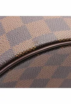 Pre-loved LOUIS VUITTON Papillon30 Black checkerboard grid Handbag PVC Genuine Leather Brown -Louis Vuitton Shop louis vuitton 9397 9723836 5