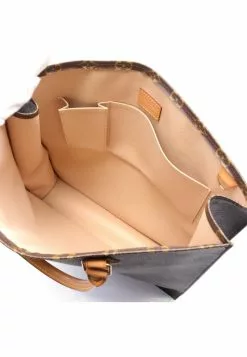 Pre-loved LOUIS VUITTON Sac plat Classic Monogram Handbag Tote Bag PVC Genuine Leather Brown -Louis Vuitton Shop louis vuitton 9408 8623836 3