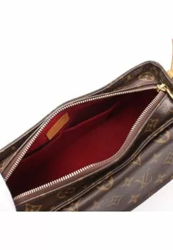 Pre-loved LOUIS VUITTON Viva cite MM Classic Monogram Shoulder Bag PVC Genuine Leather Brown -Louis Vuitton Shop louis vuitton 9412 0823836 3