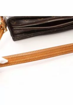 Pre-loved LOUIS VUITTON Viva cite MM Classic Monogram Shoulder Bag PVC Genuine Leather Brown -Louis Vuitton Shop louis vuitton 9413 0823836 6