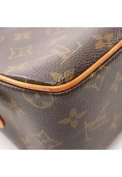 Pre-loved LOUIS VUITTON Viva cite MM Classic Monogram Shoulder Bag PVC Genuine Leather Brown -Louis Vuitton Shop louis vuitton 9413 0823836 7