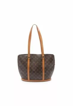 Pre-loved LOUIS VUITTON Babylone Classic Monogram Shoulder Bag PVC Genuine Leather Brown