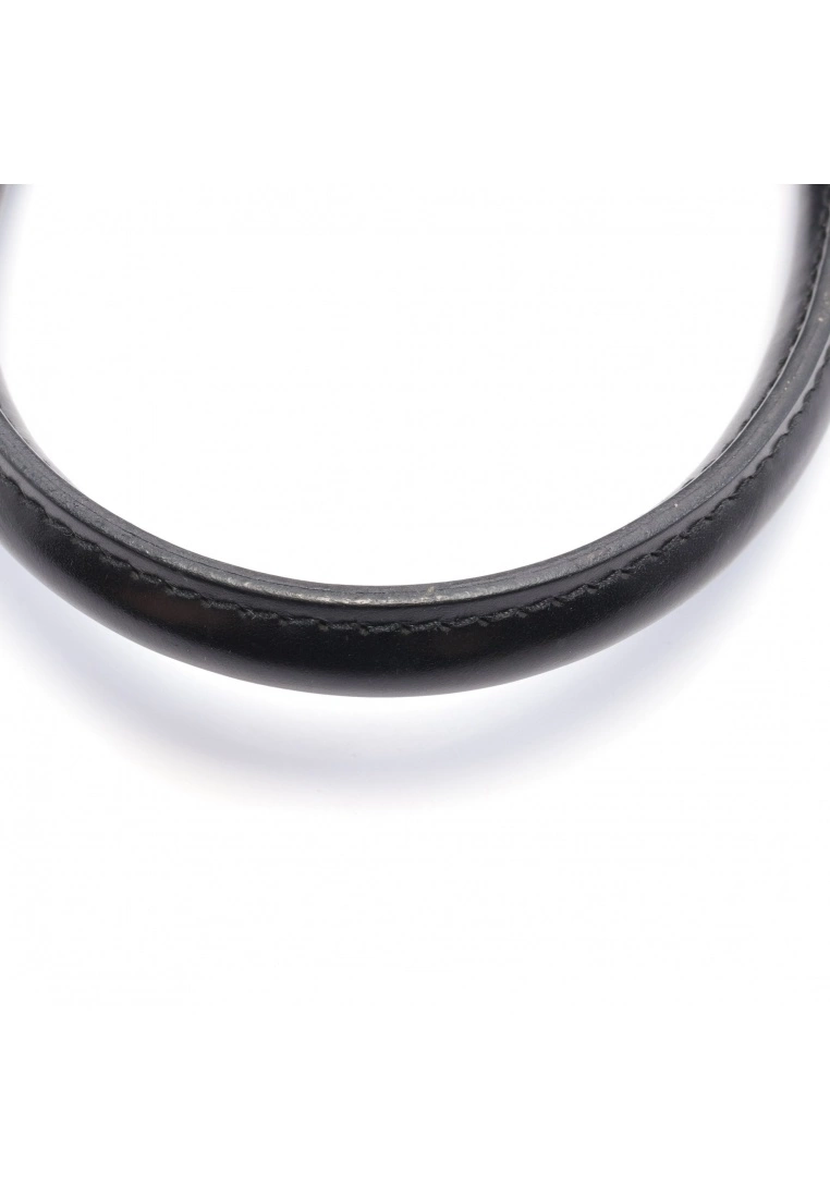 Pre-loved LOUIS VUITTON Riviera Waved Pattern Genuine Leather Handbag Black 10 Pre-loved LOUIS VUITTON Riviera Waved Pattern Genuine Leather Handbag Black - Image 8