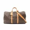 Pre-loved LOUIS VUITTON Keepall Bandouliere60 Classic Monogram Duffle Bag PVC Genuine Leather Brown -Louis Vuitton Shop louis vuitton 9421 1623836 1