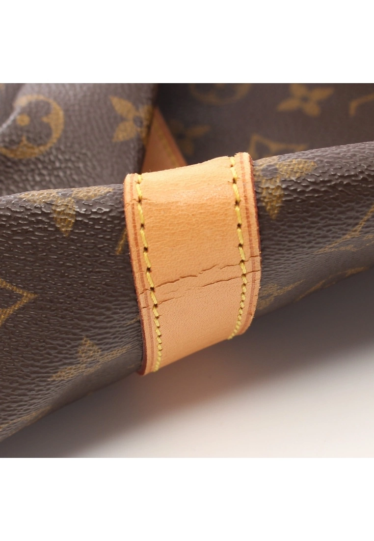 Pre-loved LOUIS VUITTON Keepall Bandouliere60 Classic Monogram Duffle Bag PVC Genuine Leather Brown 8 Pre-loved LOUIS VUITTON Keepall Bandouliere60 Classic Monogram Duffle Bag PVC Genuine Leather Brown - Image 6