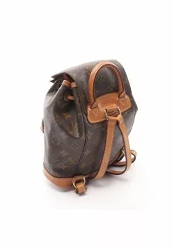Pre-loved LOUIS VUITTON Mini Montsouris Classic Monogram Backpack PVC Genuine Leather Brown -Louis Vuitton Shop louis vuitton 9428 4523836 2