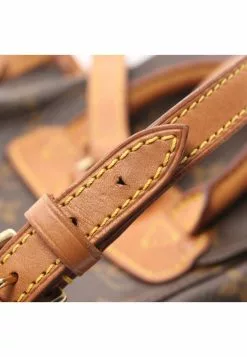 Pre-loved LOUIS VUITTON Mini Montsouris Classic Monogram Backpack PVC Genuine Leather Brown -Louis Vuitton Shop louis vuitton 9429 4523836 5