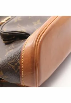 Pre-loved LOUIS VUITTON Mini Montsouris Classic Monogram Backpack PVC Genuine Leather Brown -Louis Vuitton Shop louis vuitton 9429 4523836 6
