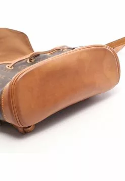 Pre-loved LOUIS VUITTON Mini Montsouris Classic Monogram Backpack PVC Genuine Leather Brown -Louis Vuitton Shop louis vuitton 9429 4523836 7