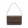 Pre-loved LOUIS VUITTON Tribeca Long Black checkerboard grid Shoulder Bag PVC Genuine Leather Brown 2 Pre-loved LOUIS VUITTON Tribeca Long Black checkerboard grid Shoulder Bag PVC Genuine Leather Brown -Louis Vuitton Shop louis vuitton 9447 7196836 1