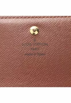 Pre-loved LOUIS VUITTON Portefeuille Terosr Classic Monogram Bi-fold Wallet PVC Brown -Louis Vuitton Shop louis vuitton 9528 0408836 4