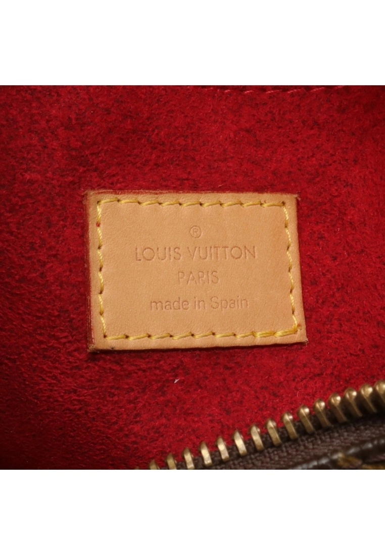 Pre-loved LOUIS VUITTON Croissant GM Classic Monogram Shoulder Bag PVC Genuine Leather Brown 6 Pre-loved LOUIS VUITTON Croissant GM Classic Monogram Shoulder Bag PVC Genuine Leather Brown - Image 4