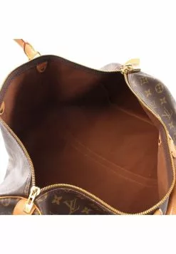 Pre-loved LOUIS VUITTON Keepall50 Classic Monogram Duffle Bag PVC Genuine Leather Brown -Louis Vuitton Shop louis vuitton 9540 8908836 3