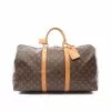 Pre-loved LOUIS VUITTON Keepall50 Classic Monogram Duffle Bag PVC Genuine Leather Brown 2 Pre-loved LOUIS VUITTON Keepall50 Classic Monogram Duffle Bag PVC Genuine Leather Brown -Louis Vuitton Shop louis vuitton 9549 9018836 1
