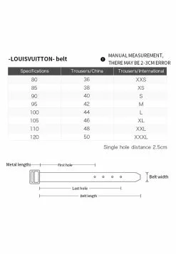 LOUIS VUITTON INITIALES 4cm Men's Double Sided Belt M0213U-90 -Louis Vuitton Shop louis vuitton 9551 2436936 5