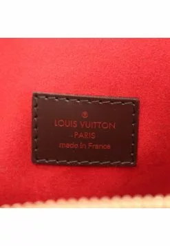 Pre-loved LOUIS VUITTON Trevi GM Black checkerboard grid Handbag PVC Genuine Leather Brown -Louis Vuitton Shop louis vuitton 9553 1218836 4