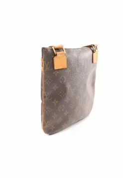 Pre-loved LOUIS VUITTON Pochette Bosphore Classic Monogram Shoulder Bag PVC Genuine Leather Brown -Louis Vuitton Shop louis vuitton 9555 7708836 2