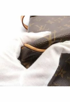 Pre-loved LOUIS VUITTON Batignolles Horizontal Classic Monogram Shoulder Bag PVC Genuine Leather Brown -Louis Vuitton Shop louis vuitton 9564 4708836 7