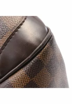 Pre-loved LOUIS VUITTON Verona GM Black checkerboard grid Shoulder Bag PVC Genuine Leather Brown 12 Pre-loved LOUIS VUITTON Verona GM Black checkerboard grid Shoulder Bag PVC Genuine Leather Brown -Louis Vuitton Shop louis vuitton 9582 1018836 3