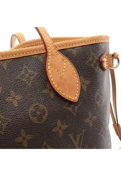 Pre-loved LOUIS VUITTON Neverfull PM Classic Monogram Handbag Tote Bag PVC Genuine Leather Brown -Louis Vuitton Shop louis vuitton 9586 3118836 6