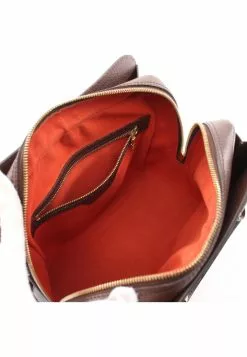 Pre-loved LOUIS VUITTON Triana Black checkerboard grid Handbag PVC Genuine Leather Brown -Louis Vuitton Shop louis vuitton 9586 8708836 3