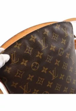 Pre-loved LOUIS VUITTON Drouot Classic Monogram Shoulder Bag PVC Genuine Leather Brown -Louis Vuitton Shop louis vuitton 9589 7118836 3