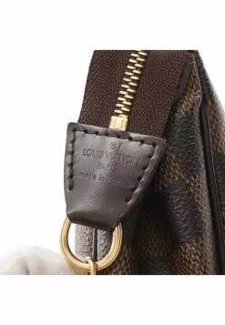 Pre-loved LOUIS VUITTON EVA Black checkerboard grid Chain Handbag PVC Genuine Leather Brown 2 Way Style 13 Pre-loved LOUIS VUITTON EVA Black checkerboard grid Chain Handbag PVC Genuine Leather Brown 2 Way Style -Louis Vuitton Shop louis vuitton 9594 1418836 4