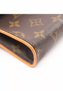 Pre-loved LOUIS VUITTON PochetteFlorentine Classic Monogram handcarry bag belt bag PVC Genuine Leather Brown Belt(S) -Louis Vuitton Shop louis vuitton 9602 3618836 5