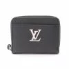 Pre-loved LOUIS VUITTON lockme Black Genuine Leather Coin Pouch Black -Louis Vuitton Shop louis vuitton 9608 7718836 1