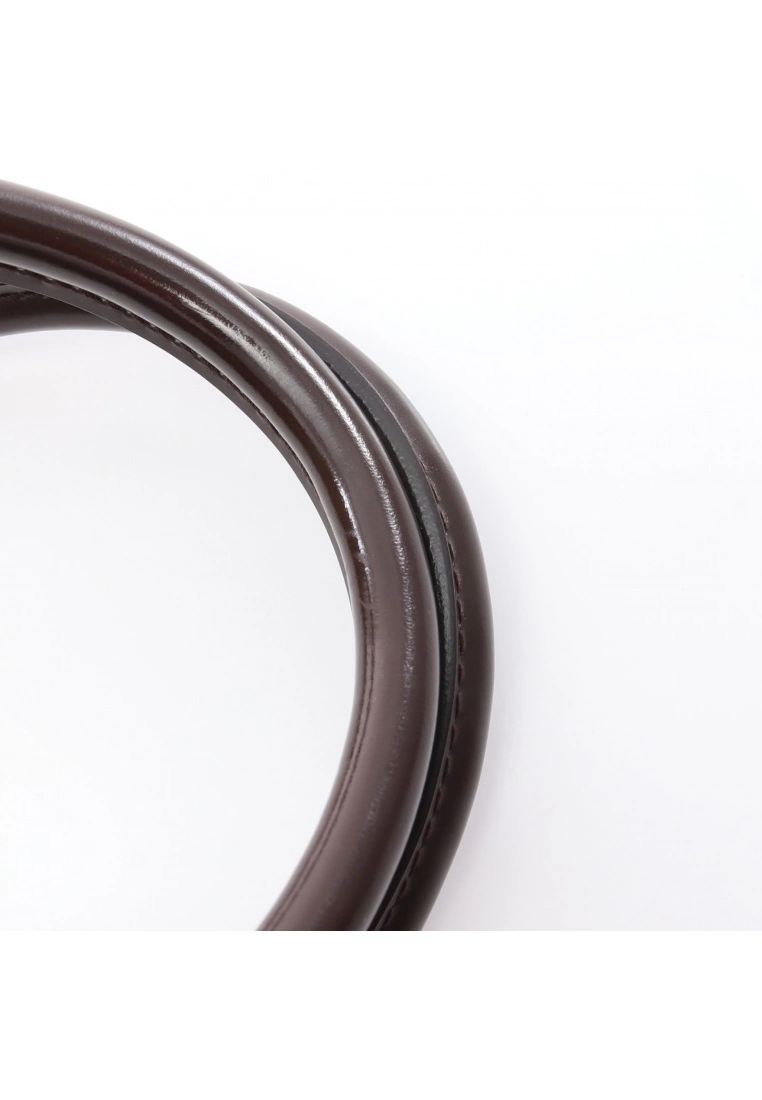 Pre-loved LOUIS VUITTON Sarria Horizontal Black checkerboard grid Handbag PVC Genuine Leather Brown 7 Pre-loved LOUIS VUITTON Sarria Horizontal Black checkerboard grid Handbag PVC Genuine Leather Brown - Image 5