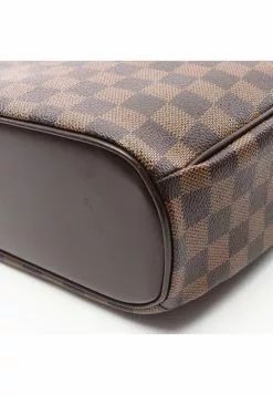 Pre-loved LOUIS VUITTON Sarria Horizontal Black checkerboard grid Handbag PVC Genuine Leather Brown 13 Pre-loved LOUIS VUITTON Sarria Horizontal Black checkerboard grid Handbag PVC Genuine Leather Brown -Louis Vuitton Shop louis vuitton 9613 3918836 6