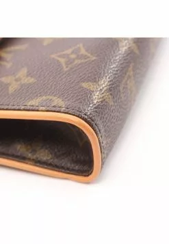 Pre-loved LOUIS VUITTON PochetteFlorentine Classic Monogram handcarry bag belt bag PVC Genuine Leather Brown belt(XS) -Louis Vuitton Shop louis vuitton 9615 2718836 5