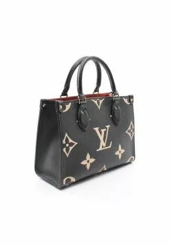 Pre-loved LOUIS VUITTON OnTheGo PM 2 Colored Classic Monogram empreinte embossed Genuine Leather Handbag Black Beige 2 Way Style 11 Pre-loved LOUIS VUITTON OnTheGo PM 2 Colored Classic Monogram empreinte embossed Genuine Leather Handbag Black Beige 2 Way Style -Louis Vuitton Shop louis vuitton 9617 8718836 2