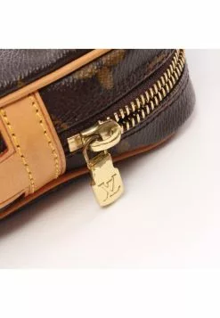 Pre-loved LOUIS VUITTON marly Bandouliere Horizontal Classic Monogram Shoulder Bag PVC Genuine Leather Brown -Louis Vuitton Shop louis vuitton 9618 8918836 5