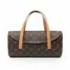 Pre-loved LOUIS VUITTON Sonatine Classic Monogram Handbag PVC Genuine Leather Brown