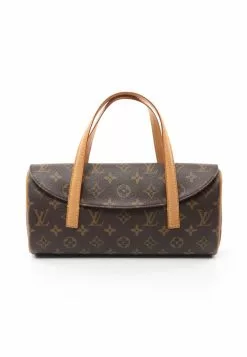 Pre-loved LOUIS VUITTON Sonatine Classic Monogram Handbag PVC Genuine Leather Brown