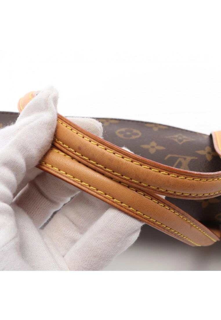 Pre-loved LOUIS VUITTON Sonatine Classic Monogram Handbag PVC Genuine Leather Brown 7 Pre-loved LOUIS VUITTON Sonatine Classic Monogram Handbag PVC Genuine Leather Brown - Image 5