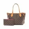 Pre-loved LOUIS VUITTON Neverfull PM Classic Monogram Pivot peony red Handbag Tote Bag PVC Genuine Leather Brown -Louis Vuitton Shop louis vuitton 9628 0918836 1