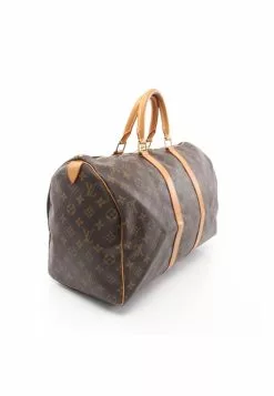 Pre-loved LOUIS VUITTON Keepall45 Classic Monogram Duffle Bag PVC Genuine Leather Brown 11 Pre-loved LOUIS VUITTON Keepall45 Classic Monogram Duffle Bag PVC Genuine Leather Brown -Louis Vuitton Shop louis vuitton 9632 0128836 2