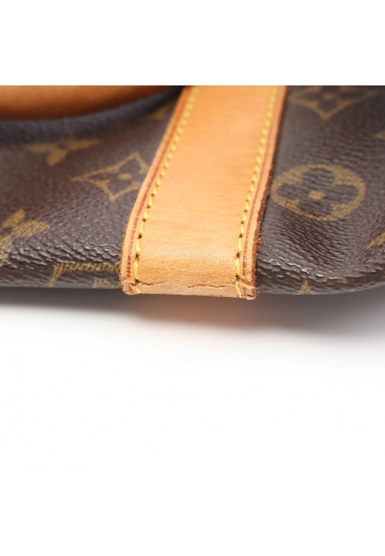 Pre-loved LOUIS VUITTON Keepall45 Classic Monogram Duffle Bag PVC Genuine Leather Brown 7 Pre-loved LOUIS VUITTON Keepall45 Classic Monogram Duffle Bag PVC Genuine Leather Brown - Image 5