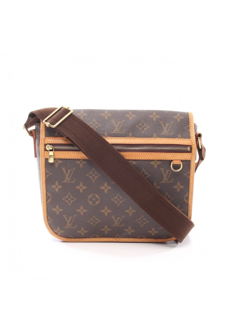 Pre-loved LOUIS VUITTON PM Bosphore Classic Monogram Shoulder Bag PVC Genuine Leather Brown 3 Pre-loved LOUIS VUITTON PM Bosphore Classic Monogram Shoulder Bag PVC Genuine Leather Brown