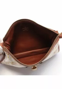 Pre-loved LOUIS VUITTON Pochette Accessoires Classic Monogram accessories Handbag PVC Genuine Leather white Brown 12 Pre-loved LOUIS VUITTON Pochette Accessoires Classic Monogram accessories Handbag PVC Genuine Leather white Brown -Louis Vuitton Shop louis vuitton 9641 5128836 3