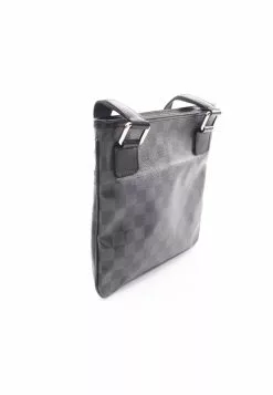 Pre-loved LOUIS VUITTON Thomas Ink and black checkerboard grid Shoulder Bag PVC Genuine Leather Black -Louis Vuitton Shop louis vuitton 9650 2492936 2