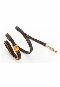 Louis Vuitton Pre-Loved LV Monogram 10mm Dog Leash Strap, Gold Hardware -Louis Vuitton Shop louis vuitton 9745 9826806 3